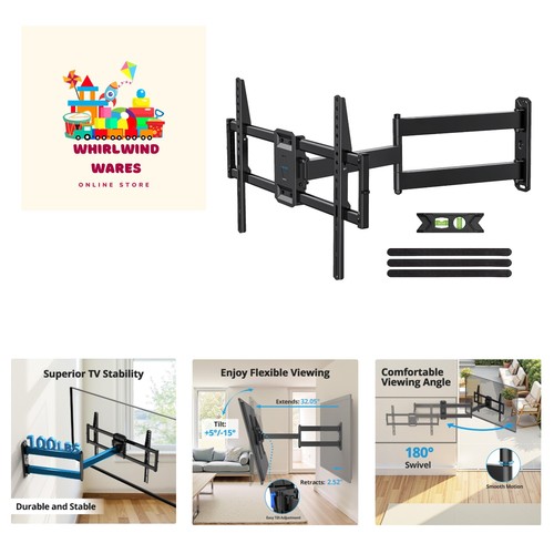 Corner wall mount long arm - tv,
